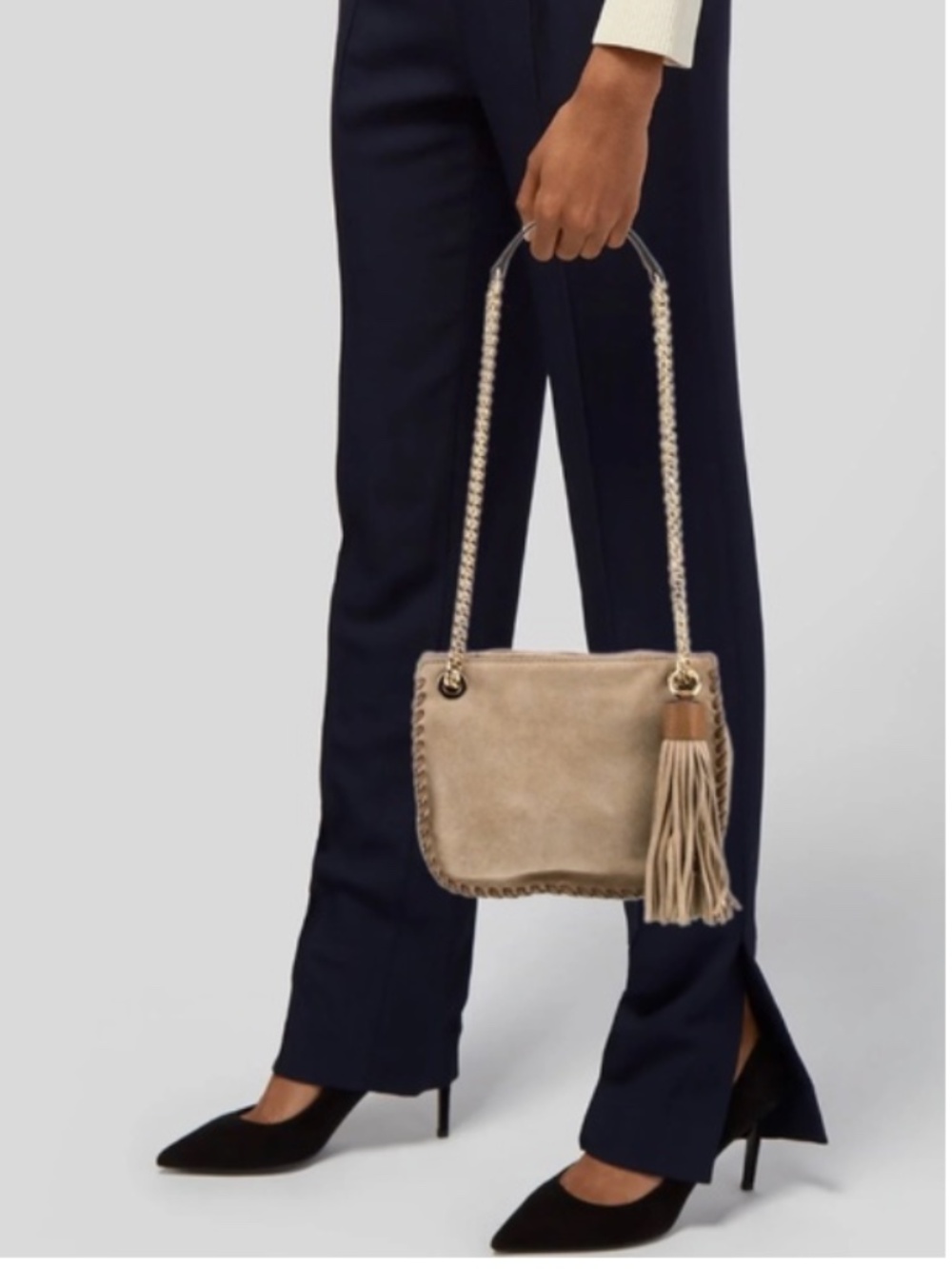 Michael Kors suede bag